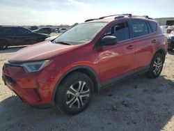 Salvage cars for sale at San Antonio, TX auction: 2017 Toyota Rav4 LE