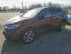 Salvage cars for sale at Chalfont, PA auction: 2018 Honda CR-V EXL