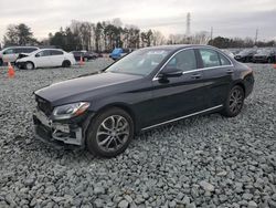 Salvage cars for sale at Mebane, NC auction: 2016 Mercedes-Benz C 300 4matic