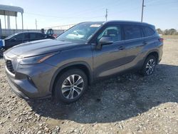 Salvage cars for sale at Tifton, GA auction: 2022 Toyota Highlander XLE