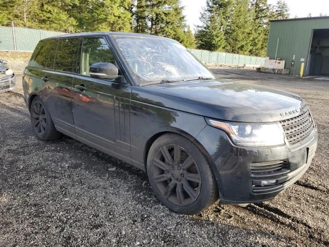 2017 Land Rover Range Rover Supercharged