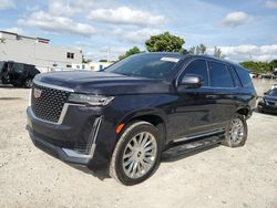 Salvage cars for sale at Opa Locka, FL auction: 2022 Cadillac Escalade Premium Luxury