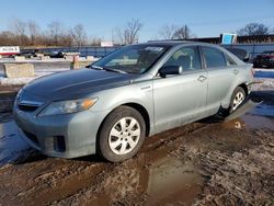 Salvage cars for sale at Chicago Heights, IL auction: 2011 Toyota Camry Hybrid