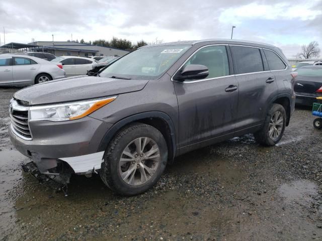 2014 Toyota Highlander XLE