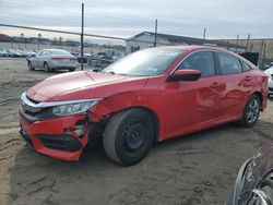 Salvage cars for sale at Laurel, MD auction: 2018 Honda Civic LX