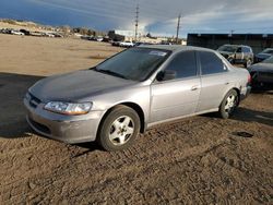 Salvage cars for sale at Colorado Springs, CO auction: 2000 Honda Accord EX