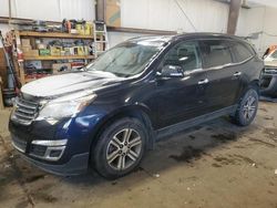 Salvage cars for sale at Nisku, AB auction: 2017 Chevrolet Traverse LT