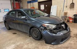 Toyota Corolla salvage cars for sale: 2014 Toyota Corolla L