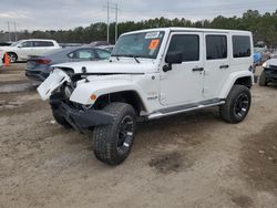 Jeep Wrangler Unlimited Sahara salvage cars for sale: 2013 Jeep Wrangler Unlimited Sahara