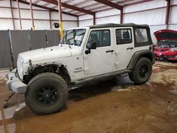 Salvage cars for sale at Pennsburg, PA auction: 2012 Jeep Wrangler Unlimited Sport