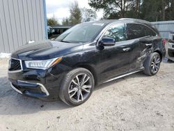 Salvage cars for sale at Midway, FL auction: 2020 Acura MDX Advance