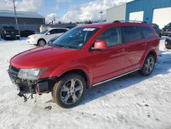 Dodge salvage cars for sale: 2017 Dodge Journey Crossroad