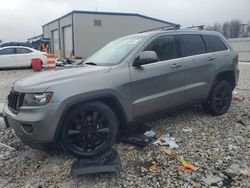 Salvage cars for sale at Wayland, MI auction: 2012 Jeep Grand Cherokee Laredo