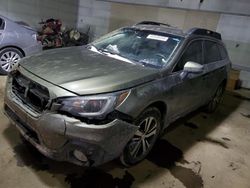 Salvage cars for sale at Portland, MI auction: 2019 Subaru Outback 2.5I Limited