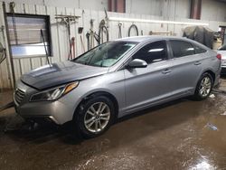 Salvage cars for sale at Elgin, IL auction: 2016 Hyundai Sonata SE