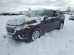 Vehiculos salvage en venta de Copart Davison, MI: 2021 Chevrolet Traverse LT