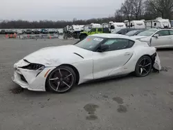 Salvage cars for sale at Glassboro, NJ auction: 2021 Toyota Supra Base