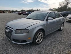 Salvage cars for sale at Riverview, FL auction: 2008 Audi A4 2.0T Quattro