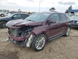 Ford salvage cars for sale: 2020 Ford Edge Titanium