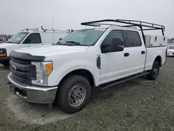 Salvage trucks for sale at Antelope, CA auction: 2017 Ford F250 Super Duty