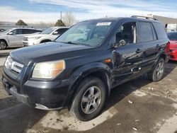 Salvage cars for sale from Copart Littleton, CO: 2006 Honda Pilot EX