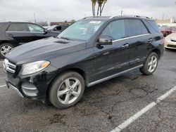 Salvage cars for sale at Van Nuys, CA auction: 2018 Mercedes-Benz GLE 350