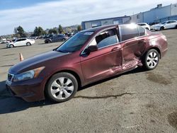 Salvage cars for sale at Vallejo, CA auction: 2009 Honda Accord EX