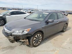 Salvage cars for sale from Copart Sun Valley, CA: 2017 Honda Accord Hybrid EXL