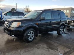 Salvage cars for sale at Littleton, CO auction: 2007 Honda Pilot EXL