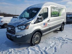 Salvage cars for sale at Chicago Heights, IL auction: 2017 Ford Transit T-250