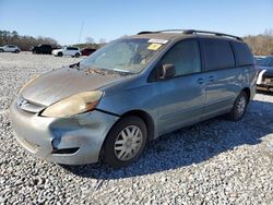 Salvage cars for sale at Byron, GA auction: 2008 Toyota Sienna CE