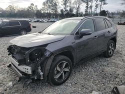 Salvage cars for sale at Byron, GA auction: 2021 Toyota Rav4 Prime SE