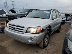 Salvage cars for sale at Elgin, IL auction: 2006 Toyota Highlander