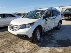 Salvage cars for sale at Kansas City, KS auction: 2014 Honda CR-V EXL