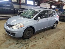 Salvage cars for sale at East Granby, CT auction: 2009 Nissan Versa S