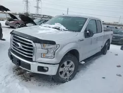 Salvage trucks for sale at Elgin, IL auction: 2017 Ford F150 Super Cab