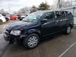 Salvage cars for sale from Copart Moraine, OH: 2018 Dodge Grand Caravan SE