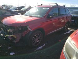 Salvage cars for sale at New Britain, CT auction: 2018 Mitsubishi Outlander SE