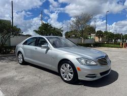 Salvage cars for sale at Opa Locka, FL auction: 2010 Mercedes-Benz S 400