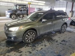 Salvage cars for sale from Copart Fort Wayne, IN: 2015 Subaru Outback 2.5I Limited