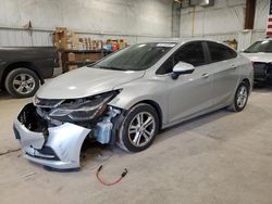 Chevrolet salvage cars for sale: 2016 Chevrolet Cruze LT