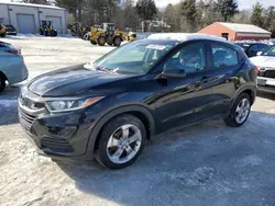 Salvage cars for sale at Mendon, MA auction: 2021 Honda HR-V LX