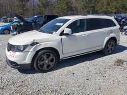 Vehiculos salvage en venta de Copart Gainesville, GA: 2017 Dodge Journey Crossroad