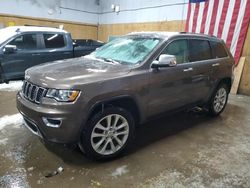 Jeep Grand Cherokee Limited salvage cars for sale: 2017 Jeep Grand Cherokee Limited