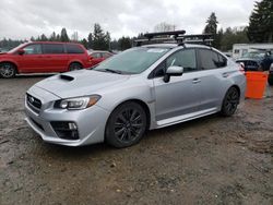 Salvage cars for sale at Graham, WA auction: 2015 Subaru WRX Limited