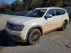 Salvage cars for sale at Savannah, GA auction: 2019 Volkswagen Atlas SE