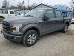 Salvage trucks for sale at Wichita, KS auction: 2015 Ford F150 Supercrew