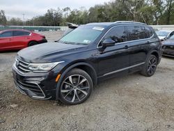 Volkswagen salvage cars for sale: 2022 Volkswagen Tiguan SEL R-Line