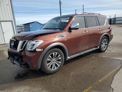 Salvage cars for sale at Nampa, ID auction: 2020 Nissan Armada SV