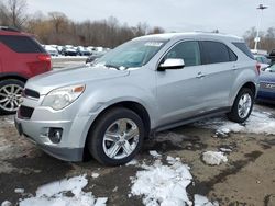 Salvage cars for sale at East Granby, CT auction: 2014 Chevrolet Equinox LTZ